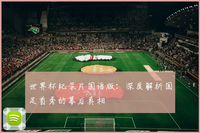 世界杯纪录片国语版：深度解析国足首秀的幕后真相
